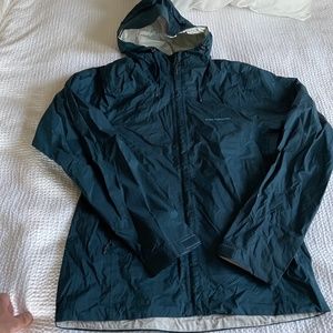 Patagonia Mens Torrentshell Rain Jacket Windbreaker Blue Size Small H2NO